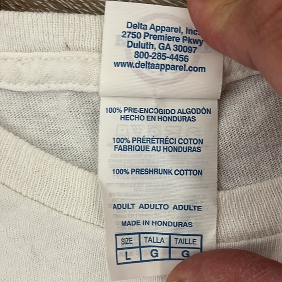 Delta Pro Weight T Shirt Size L Humane Society Life is Better with Cats Top VTG - Picture 10 of 11